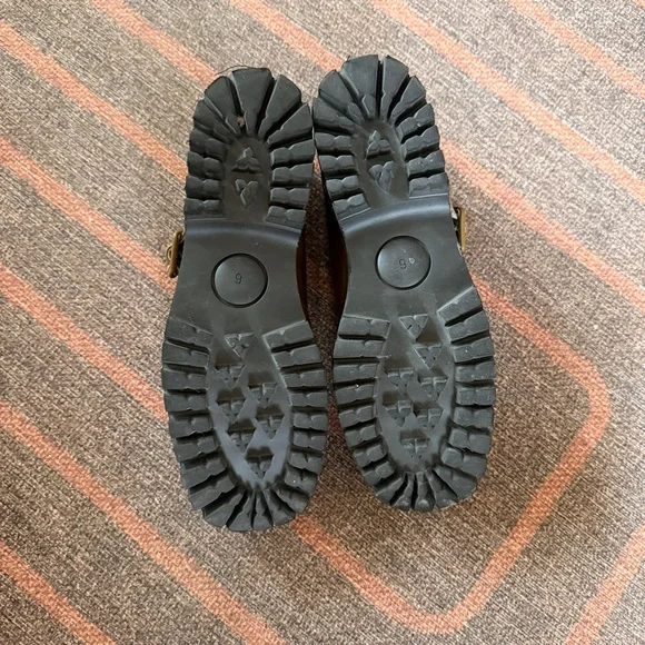 INTENTIONALLY BLANK Olive Mary Jane Flats - Picture 9 of 9